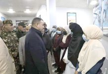 Accident de Béni Abbes – Sayoud et Aït Messaoudène au chevet des blessés