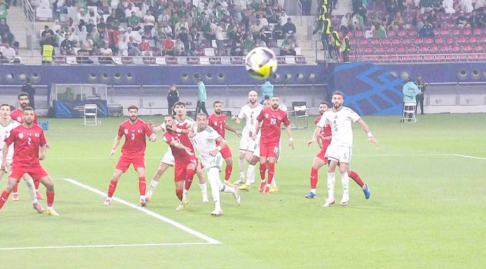 COUPE ARABE FIFA 2025 (GR. D / 2E J) – L’Algérie se relance face au Bahreïn (5-1)