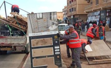 Bouamama – Vaste opération de libération des trottoirs sur la RN2