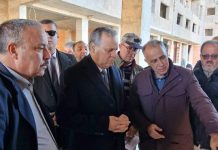 Boutlelis et Misserghine – Le wali inspecte les projets LPA et LPL confiés à l’agence de gestion et de régulation foncière