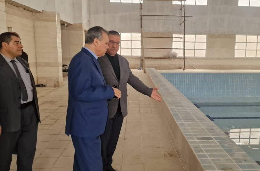 03 - Le wali passe en revue les infrastructures sportives