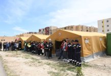 Relizane – Exercice grandeur nature pour tester la réponse aux inondations
