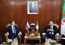 Coopération algéro-russe – Saïd Sayoud reçoit le conseiller du président russe chargé des transports