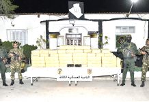 Une tentative d’introduction de drogue du Maroc déjouée – Saisie de plus de 11 quintaux de kif traité à Béchar