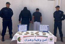 Trafic de drogue à Bir El Djir – Deux individus interpellés à Belgaïd avec 1,45 kg de cannabis