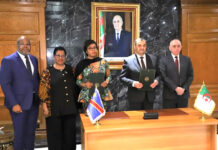 La ministre des Hydrocarbures de la RDC en visite en Algérie – Signature d’un grand accord de coopération