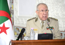 Vœux à l’occasion de l’Aïd El-Adha – Le Général d’Armée Saïd Chanegriha supervise une cérémonie