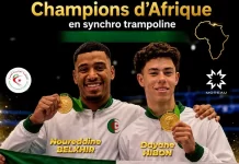 Gymnastique – Championnats d’Afrique de trampoline – 4 nouvelles médailles, dont 3 en ou pour l’Algérie
