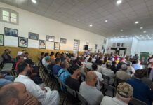 À Bethioua, Omar Khetou mobilise les militants lors du plus grand meeting de proximité – Le FLN accélère sa campagne électorale dans l’est de la wilaya d’Oran