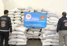 Turquie – Saisie d’une tonne de drogue à la frontière nord-ouest du pays
