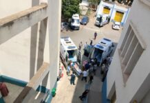 Santé – Prise en charge – Début du transfert des malades vers l’hôpital de Seraïdi après l’extinction des incendies