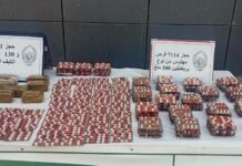 Coup de filet contre un réseau de trafiquants – Plus de 7 100 comprimés psychotropes et du kif traité saisis