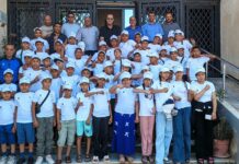 Départ d’un deuxième groupe d’enfants de Tlemcen vers les colonies de vacances