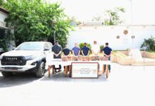 MDN133 kg de cocaïne saisis et six personnes arrêtées
