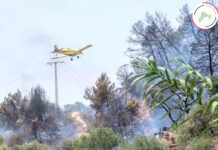 Les opérations d’extinction des incendies se poursuivent – De grands moyens aériens mobilisés