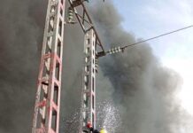 Réseau électrique – Réparation d’une panne à l’est d’Alger