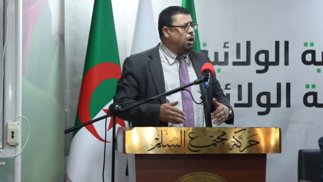 Sid Ahmed Bouhedda Le MSP ambitionne d’être présent dans les 26 communes de la wilaya d’Oran