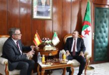 Sayoud reçoit l’ambassadeur d’Espagne – Vers une forte coopération dans les transports et la sécurité
