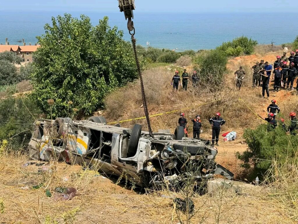 07 - Accident d'autobus à Boumerdès