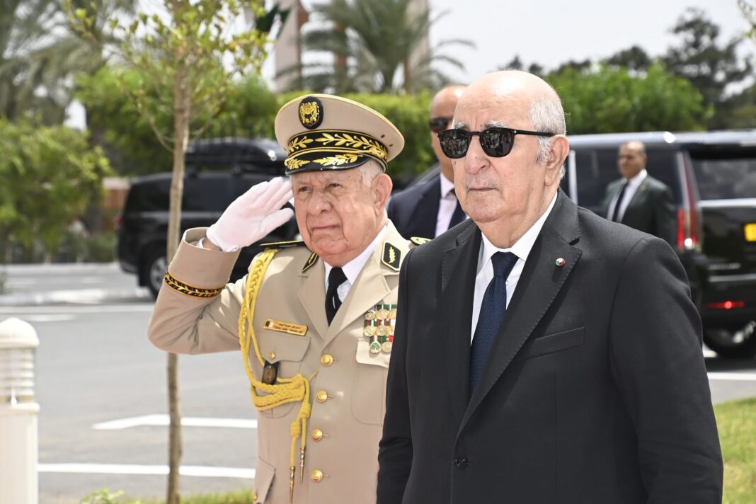 07 - Tebboune préside la célébration de la Journée de l'ANP