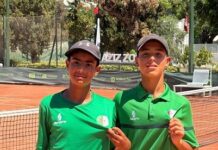 Tennis – Les Algériens Badache et Hameurlaine remportent le titre en double à Tunis