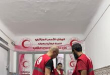Incendies – Mobilisation du Croissant-Rouge d’Oran en soutien