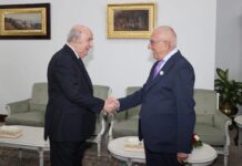 Algérie-Grèce – Le président Tebboune reçoit le président du Parlement grec