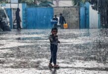 Ghaza – L’OMS alerte sur les risques sanitaires durant la saison des pluies
