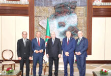 Tebboune reçoit les ministres des pays engagés dans le SoutH2 Corridor – Un mégaprojet stratégique qui unit cinq pays